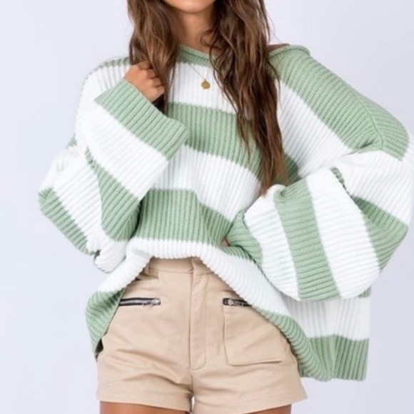 ❌SOLD❌Princess Polly Suncity Striped Sweater - Picture 4 of 7